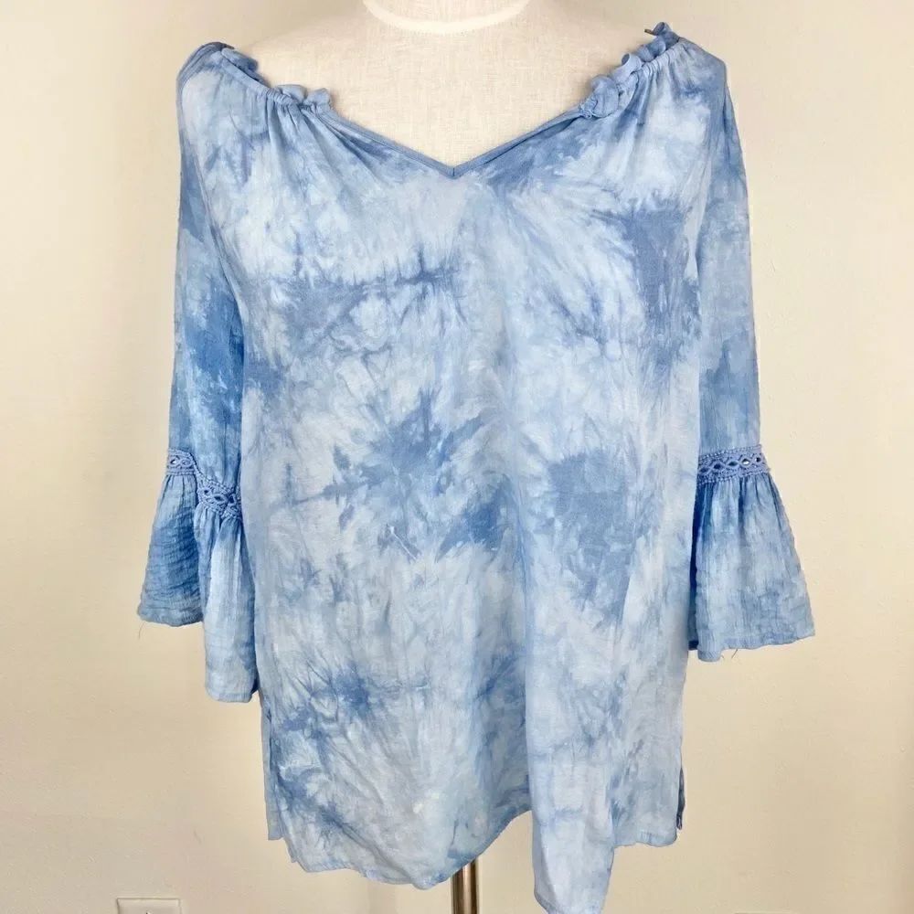 Spense Bell Sleeve Blouse 